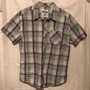 Aeropostale button down short sleeve shirt